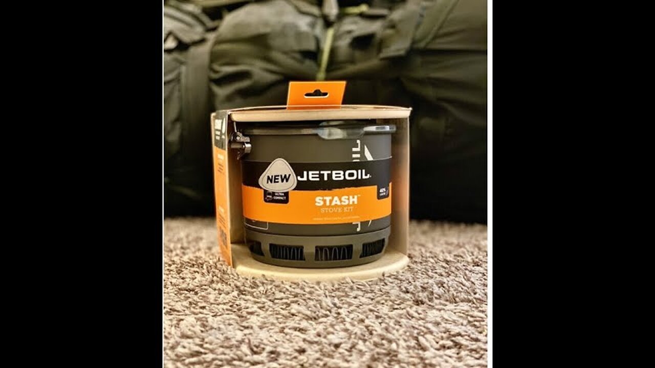 Jetboil's newest camping stove, the STASH unboxing