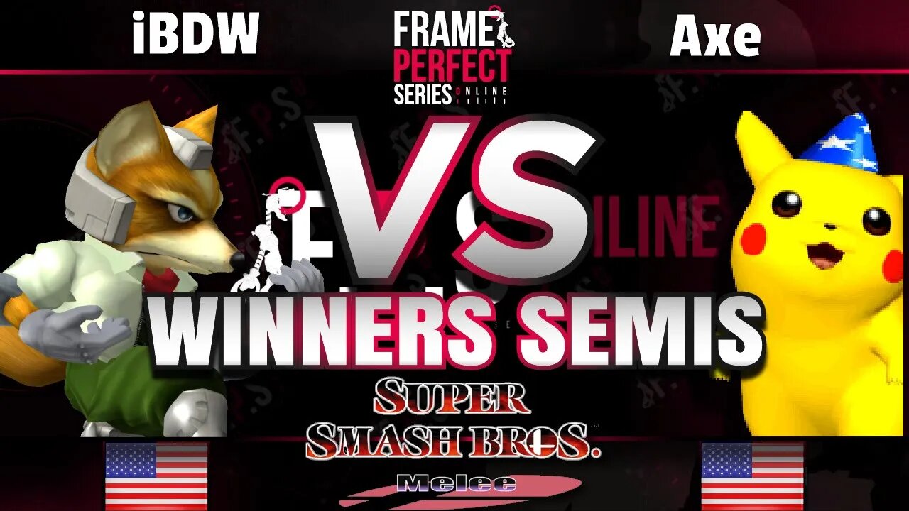 FPS2 Online Winners Semis - PG | iBDW (Fox) vs. Tempo | Axe (Pikachu) - Smash Melee