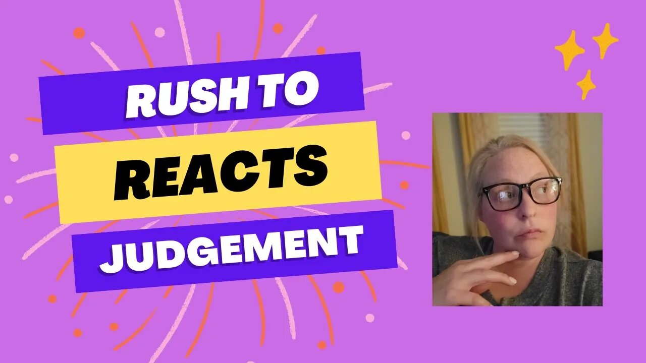 Rush to Judgement Reacts- Drinking, Dancing, Murder