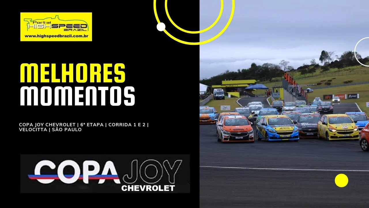 COPA JOY CHEVROLET | MELHORES MOMENTOS | 6ª ETAPA | CORRIDA 1 E 2 | VELOCITTA | SÃO PAULO