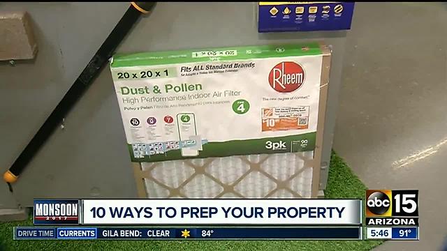 Best ways to prepare for your property for summer storms