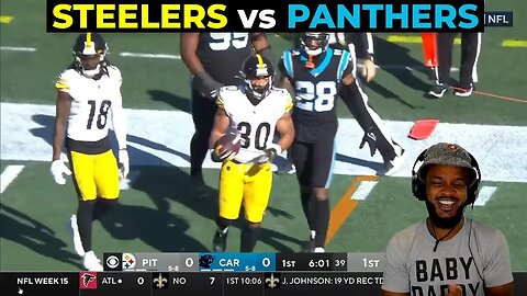 🏈🟥 Steelers vs Panthers Highlights REACTION | 2022 Week 15