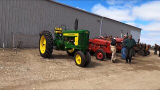 Cleaning Oats and Good Friday Combined Farm Auction Sale!