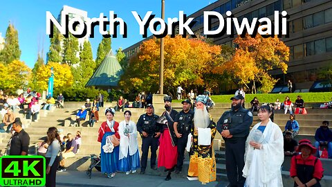 【4K】Toronto North York Diwali Fest Canada 🇨🇦