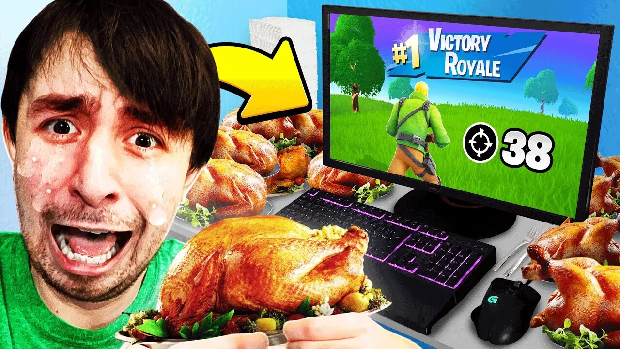 1 Elimination = 1 Turkey Ordered To His House.. (Fortnite)