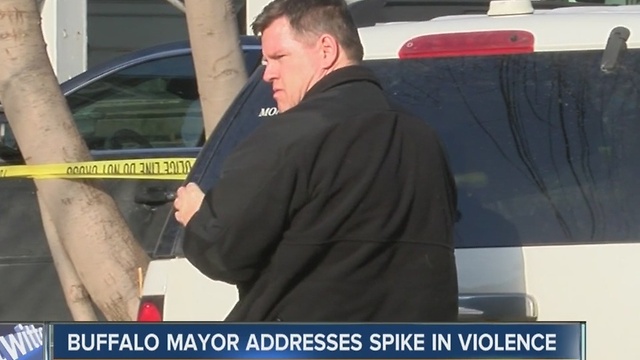 Mayor Brown responds to 'spike in violence' in Buffalo