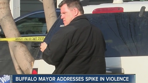 Mayor Brown responds to 'spike in violence' in Buffalo