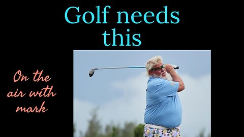 Golf really needs this