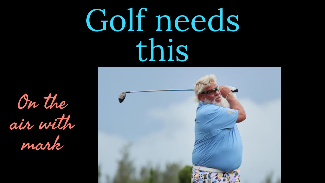 Golf really needs this