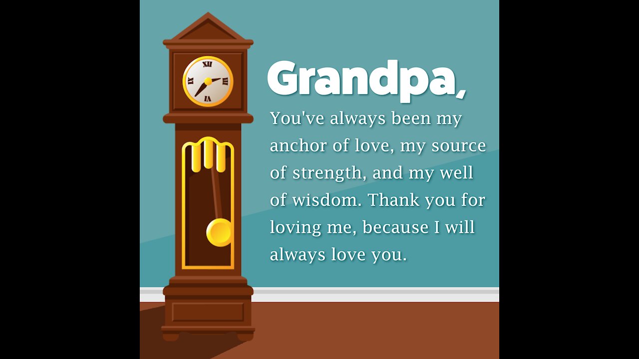 Dear Grandpa [GMG Originals]