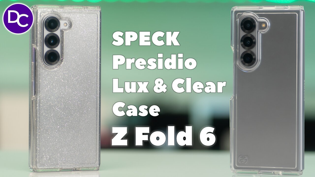 Speck Presidio Lux & Perfect Clear Case For Your Z Fold 6!