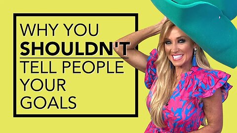 How Telling People Your Goals Destroys Your Success | HUGE Reasons You Should Keep Quiet