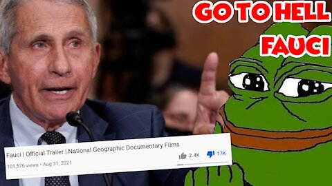 Dr. Fauci's Image Laundering With Documentary Is Going Horrible