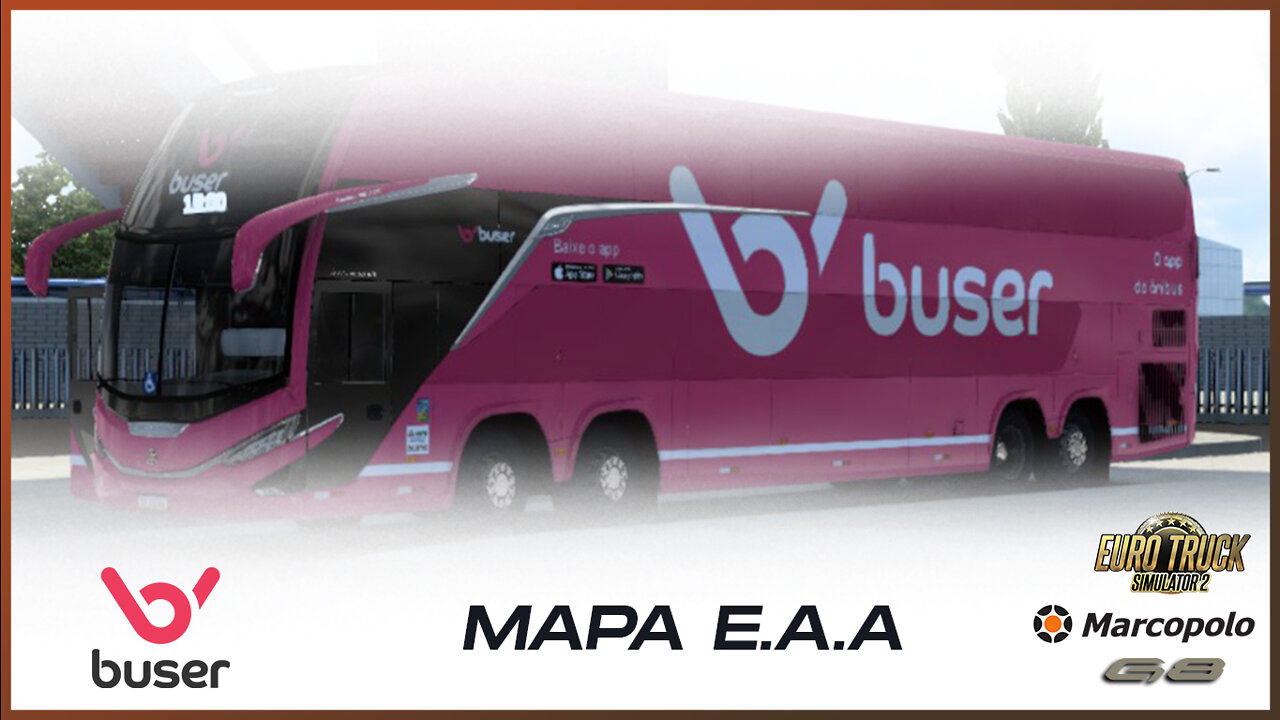 ETS2 | COLISÃO ENTRE ONIBUS E CARRETA | MAPA E.A.A.