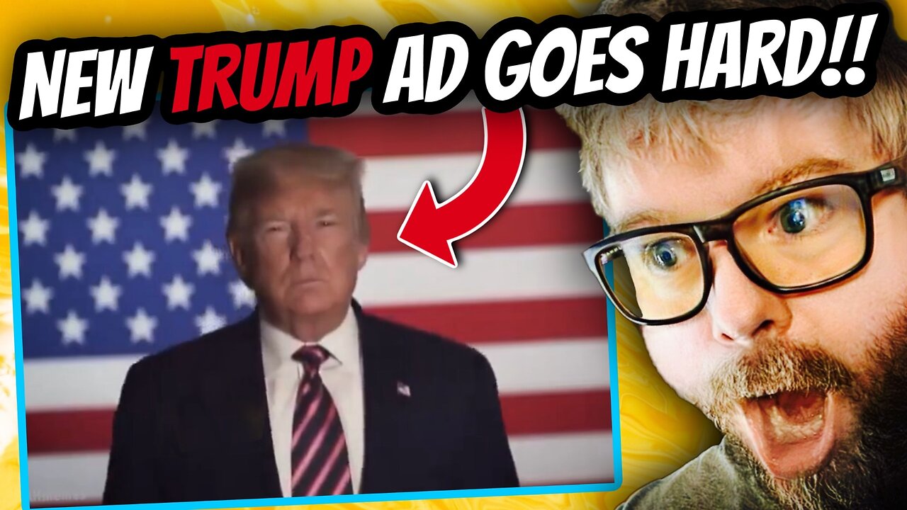 REACTION!! New TRUMP AD Goes HARD!