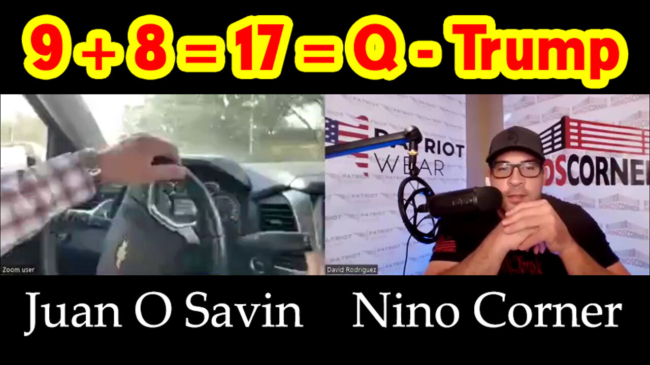 Juan O Savin w/ David Nino "17 -Q - Trump"