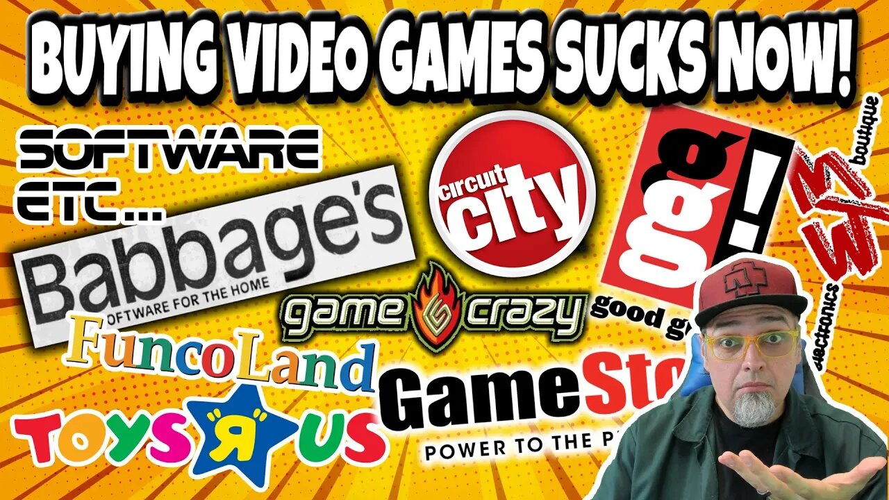 Games Are GONE From Stores! Buying Video Games SUCKS Now!