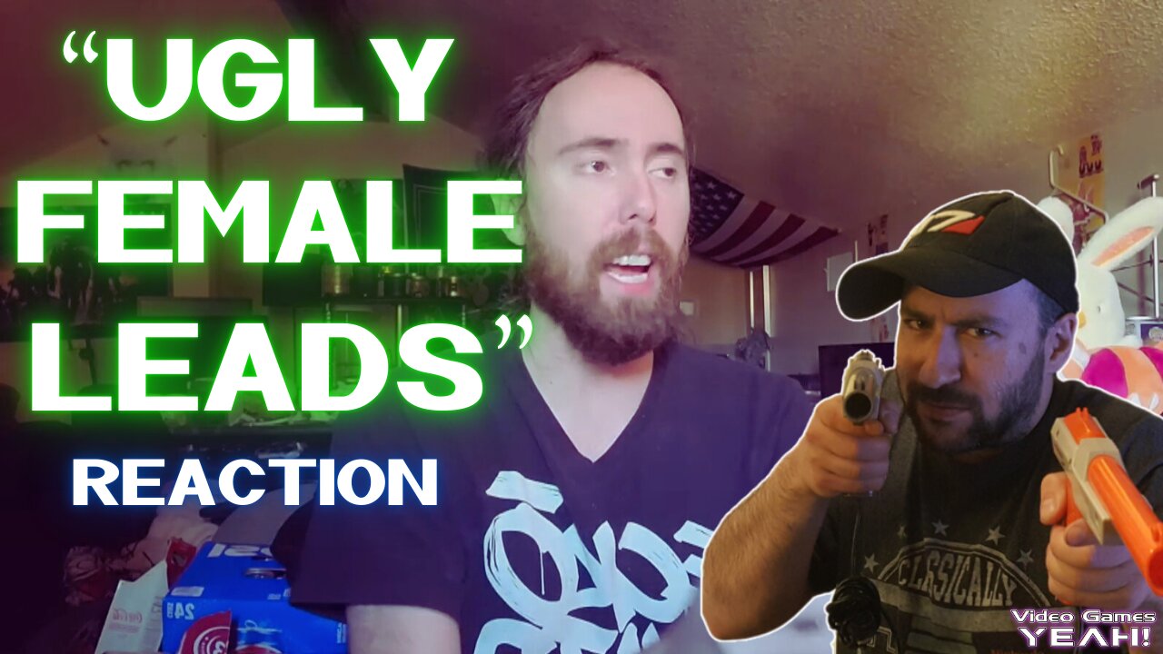 "Ugly Female Leads in Video Games" | Reacting to Asmongold