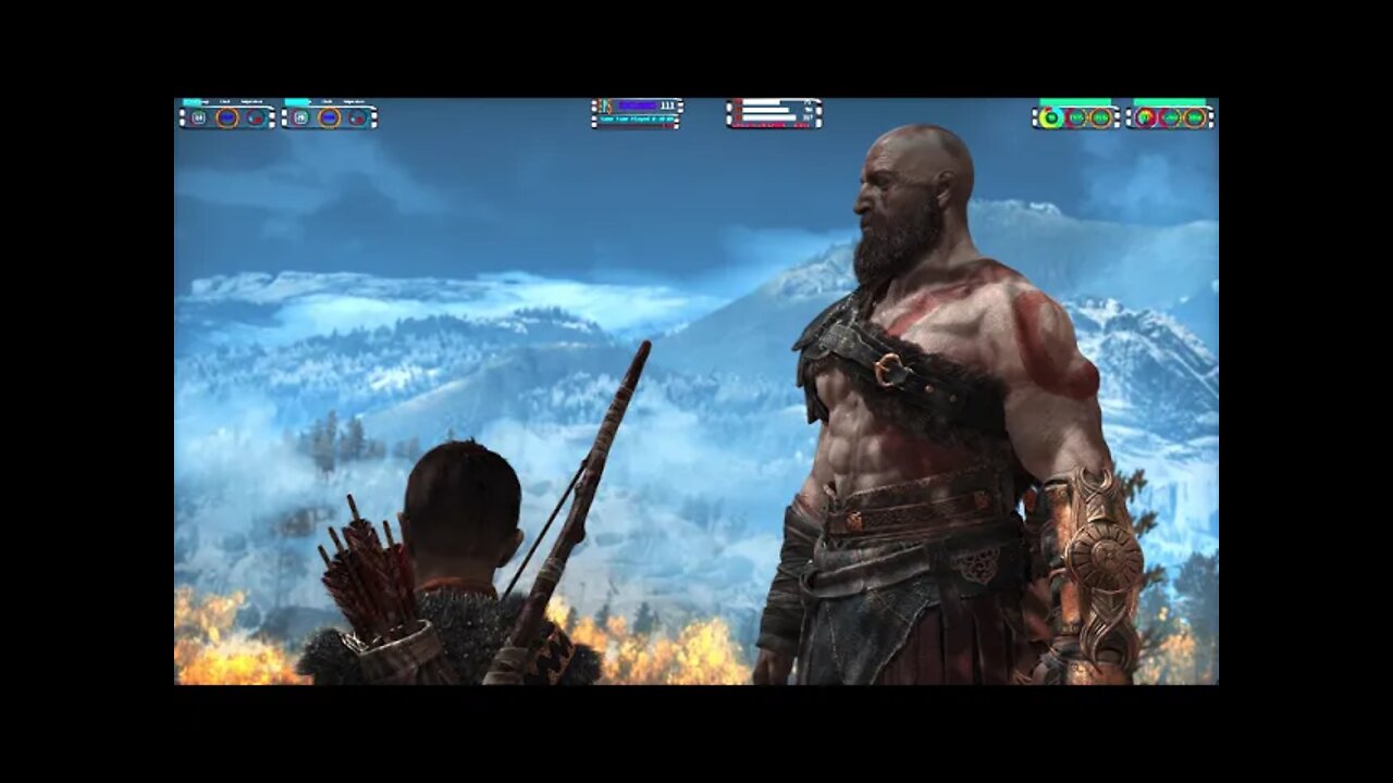 God of War 4K HDR Fun