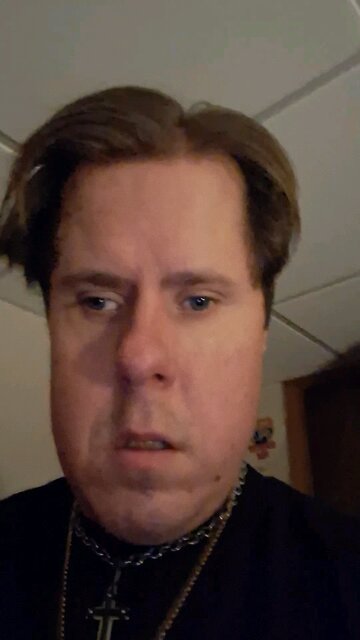 me saying good morning