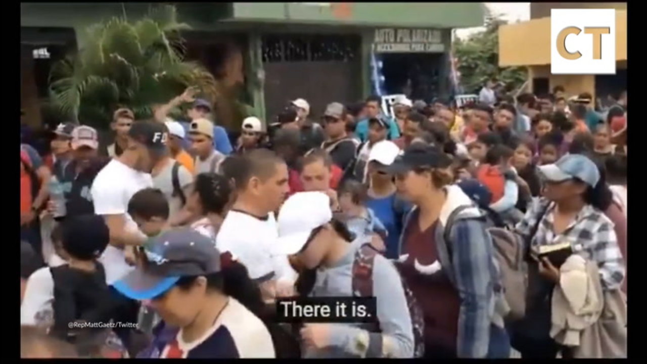 Soros? Gop Rep. Posts Video Allegedly Showing People Paid To Join Honduran Caravan