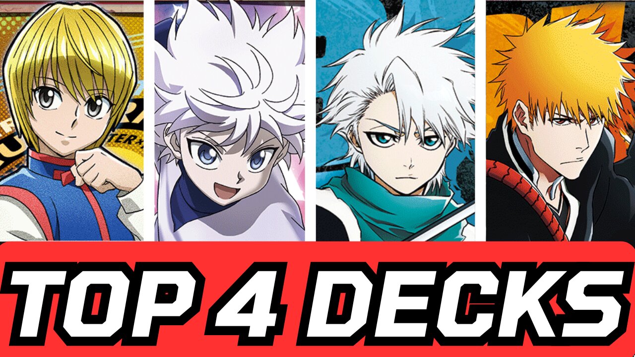 Union Arena Top 4 Decks | Bleach/HxH Format