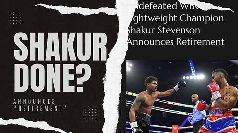 Boxing update: What’s going on with Ryan Garcia negotiations| Shakur speaks out on retirement