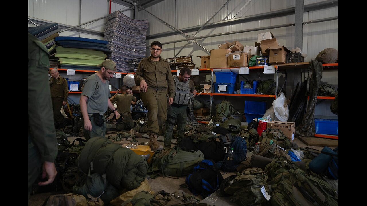 Attached is a video of the soldier's preparations: