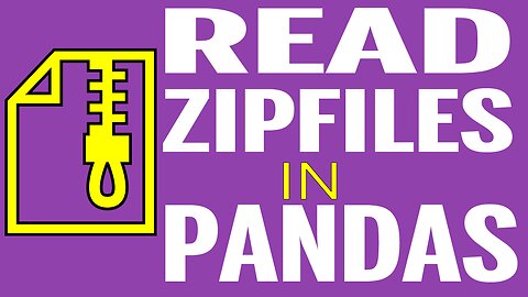 Reading Data from Zipped Files with Pandas Python