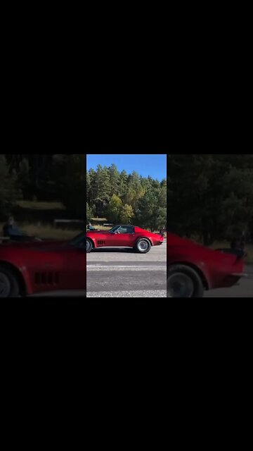 DRAG RACE 2021 BMW M5 CS vs 1969 Chevrolet Corvette Stingray #corvette #vette #chevrolet