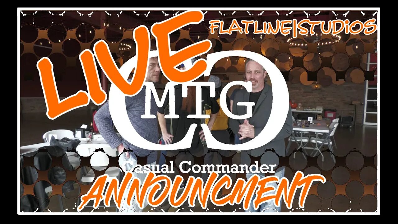 MTG LIVE - Upcoming LIVE SHOW - Announcment