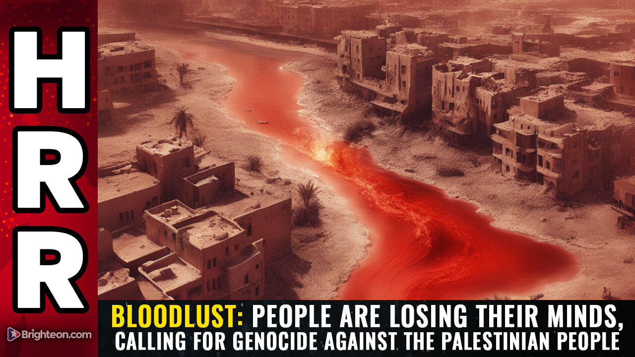 BLOODLUST: People are losing their minds, calling for GENOCIDE...