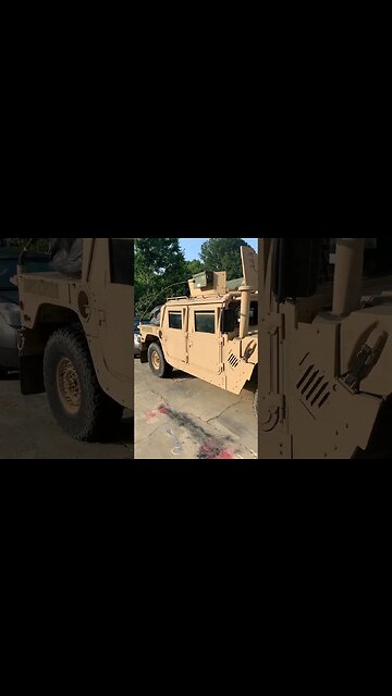 Just another #HMMWV in suburbia. The #battlewagon3