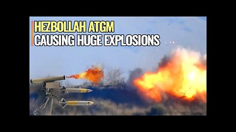 Hezbollah ATGM fire on a gathering of Israeli soldiers near Ramim barracks