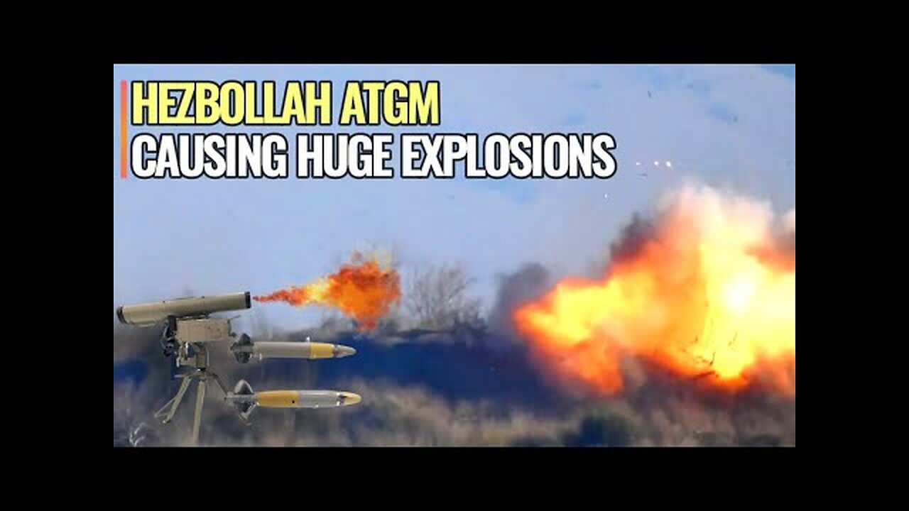 Hezbollah ATGM fire on a gathering of Israeli soldiers near Ramim barracks