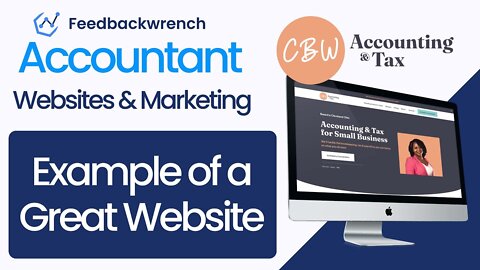 Walkthrough of this Stunning Accountant Website by Feedbackwrench. Accountant Websites & Bookkeepers