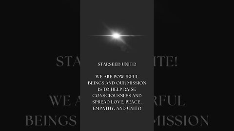 TAH - Starseed UNITE!!