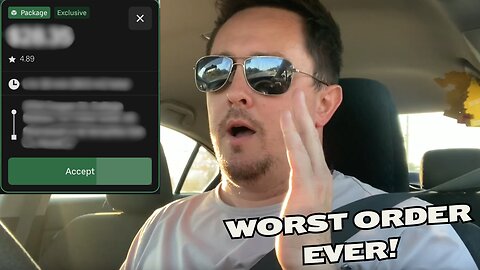 The WORST Order I Have Ever Seen - Sunday Dash-A-Long