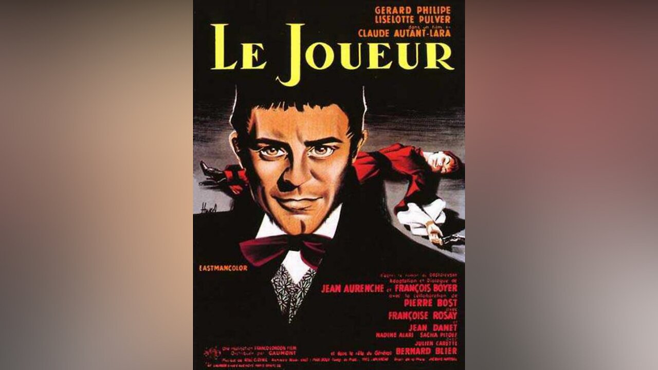 The Gambler/Le Joueur (Film 1958-ENG SUB)