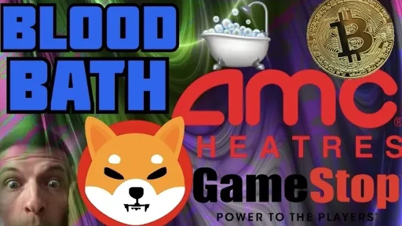 AMC, GME, CRYPTO & THE MARKET BLOODBATH🚨