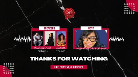 Delsa Christian, Apostle Wayne & Prophetess Ericka Richards - Exclusive Interview