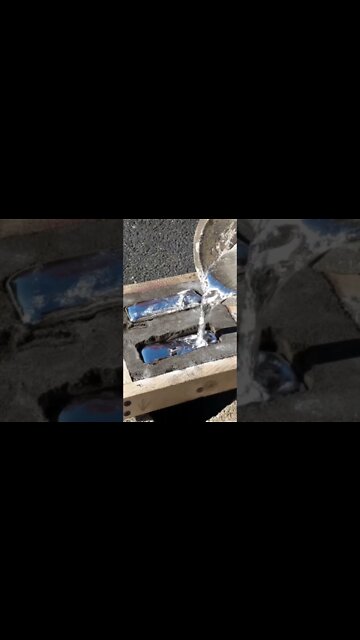 😱 Amazing Metal Casting using Sand #amazing #wow #cool #entertainment #fyp #viral