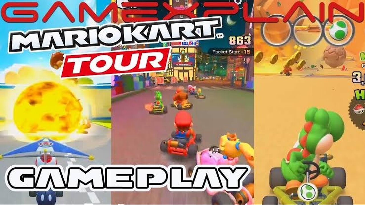 Mario kart tour mobile test