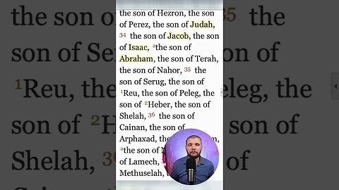 Genealogy Of Jesus: Jacob, Isaac, Abraham // Luke 3:34