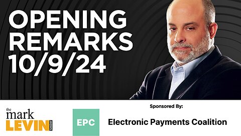 Mark's Opening Remarks - 10/09/24