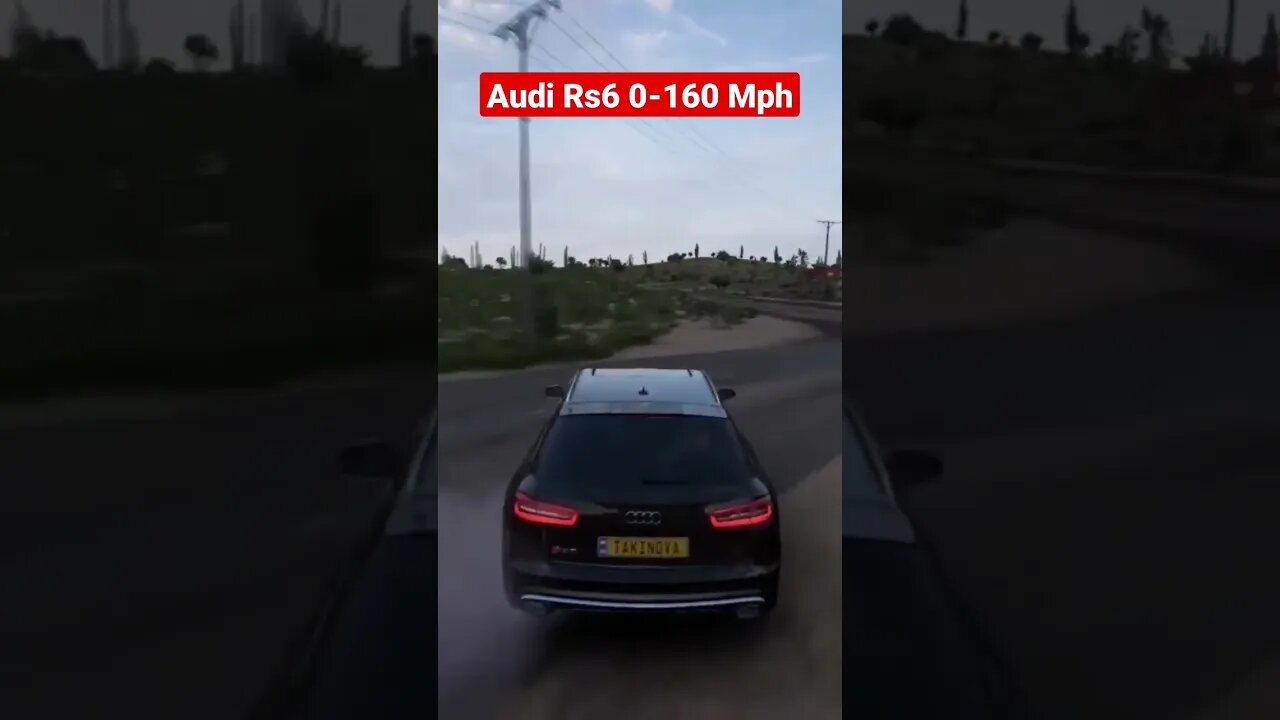 Audi Rs6 Avant Turbo 0 - 150 Mph.