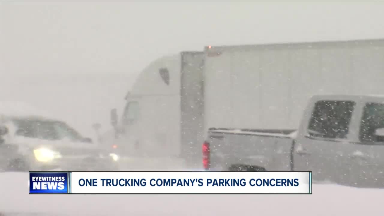 Trucking company's parking concerns