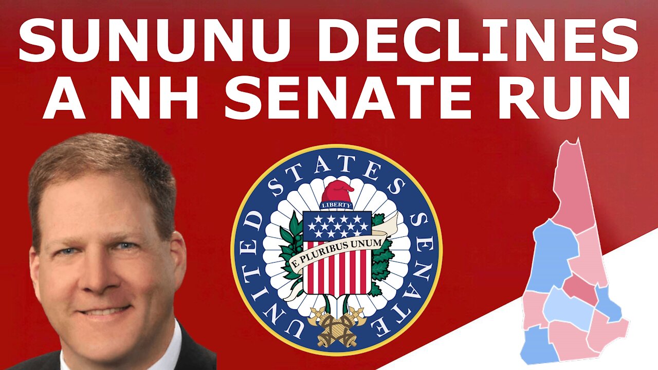 Chris Sununu DECLINES Senate Run | Why Republicans Will Win NH Anyways