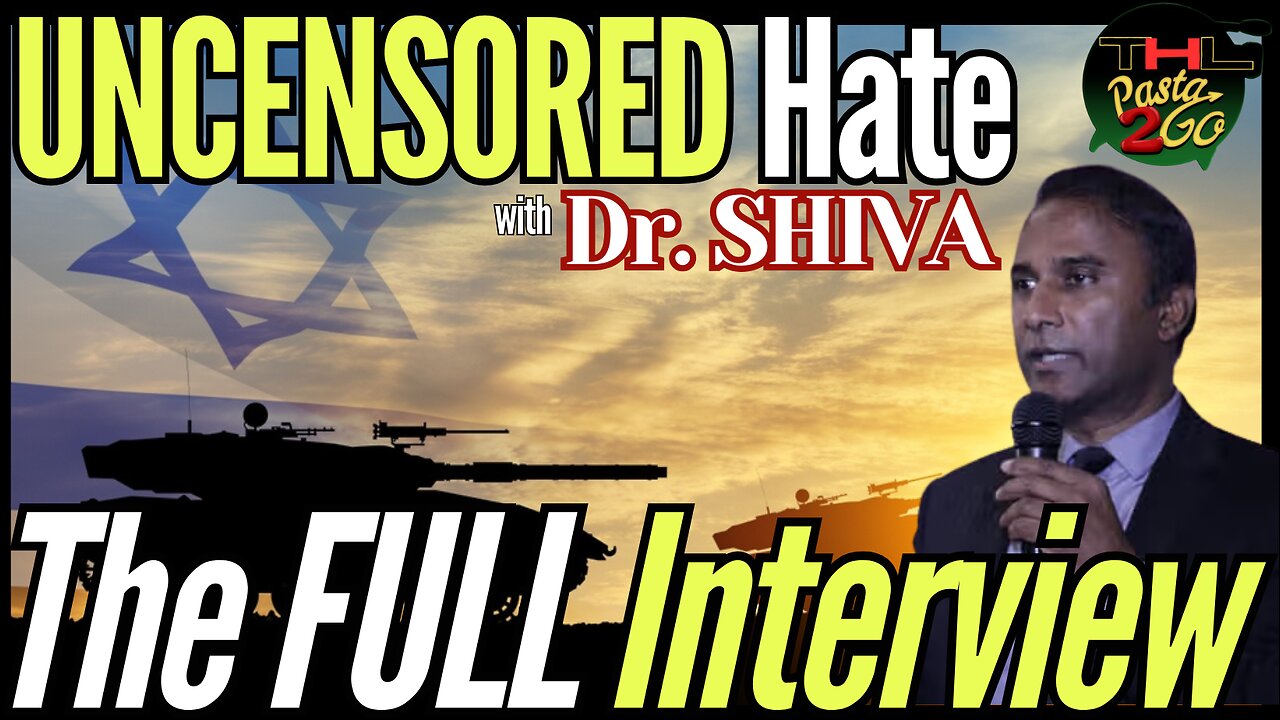 Dr. SHIVA, UNCENSORED - The FULL Interview w Pasta & Matt, from THL & Pasta2Go LIVE Show