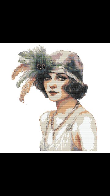 ROARING 20s Cross Stitch Pattern by Welovit | welovit.net | #welovit